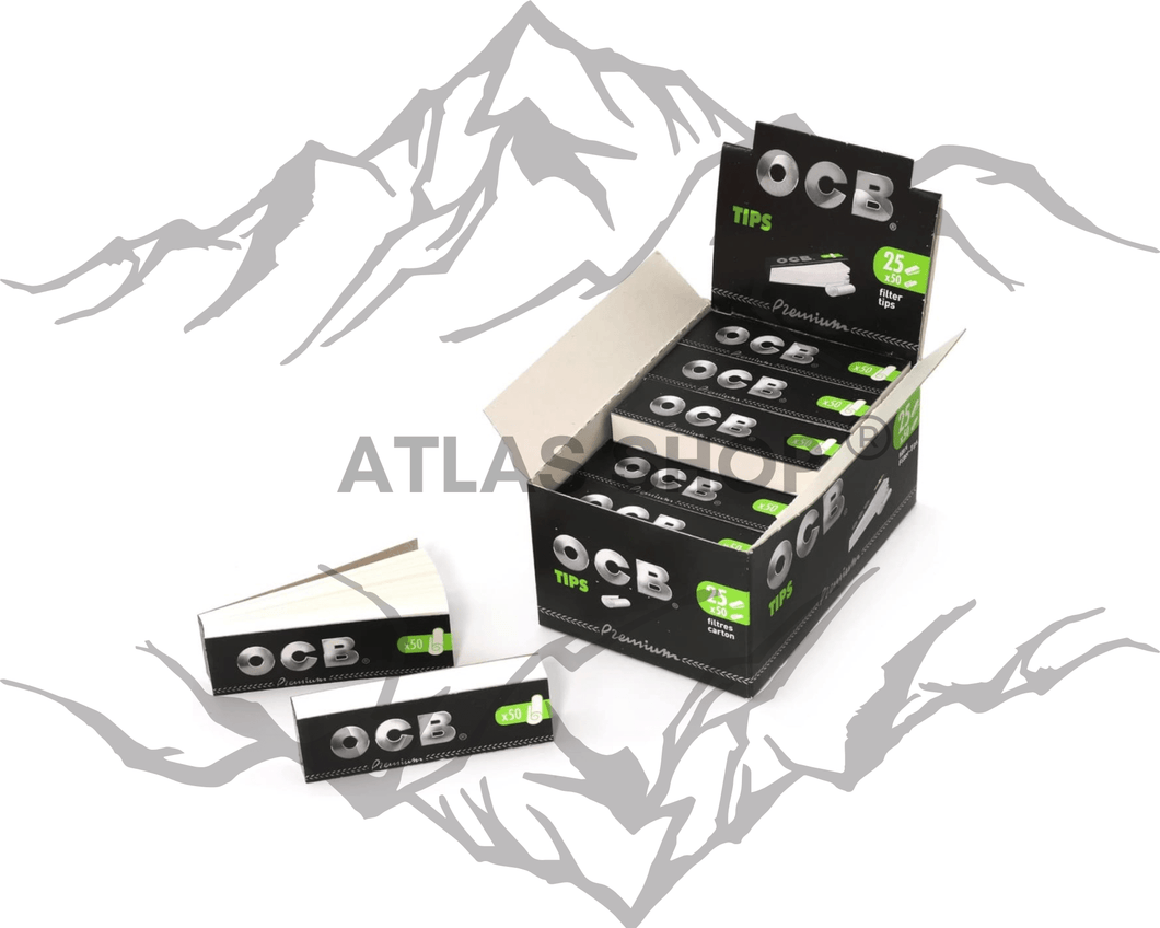 Paquets de 50filtres en carton OCB