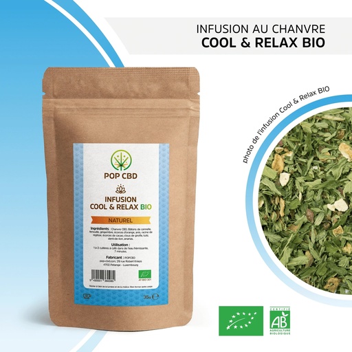 Infusion CBD Chanvre COOL & RELAX