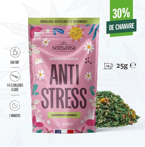 Infusion CBD SENSAVEA ANTI-STRESS